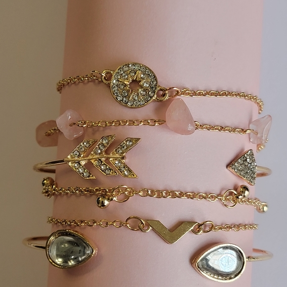 Stack-able bracelet set - Picture 3 of 7